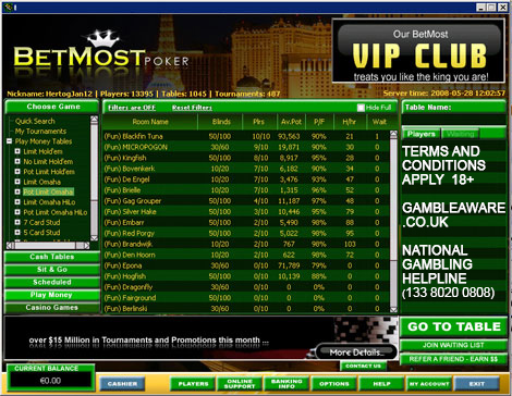 BetMost Poker